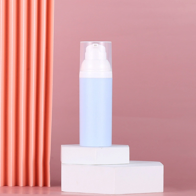 Custom Skincare Cream Lotion Airless Spray Bottle 30ml 50ml 80ml 100ml 120ml Empty Foundation Airless Pump Cosmetic Bottle
